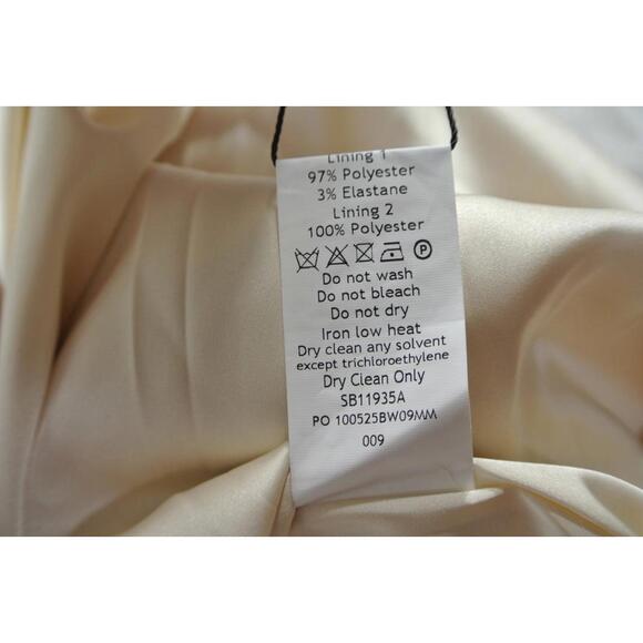 NEW, HOUSE OF CB Isis Floral Corset Bodice Gown In White floral Sz L #MD1251 - Picture 13 of 13